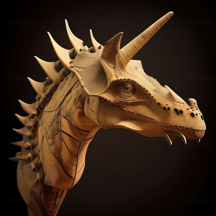 3D model Gargoyleosaurus (STL)